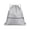Gray, variant on LiUMX Drawstring Sports Backpack With Front Zipper Pocket, Large Capacity Oxford Cloth Sack Bag, Water-Resistant Gym Basketball Storage Pack for Workout Travel Outdoor