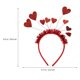 thumbnail image 2 of ADDHAT 2Ud Roja Accesorio Delicado Para Fiesta Y Eventos Especiales, 2 of 8