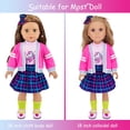 thumbnail image 3 of Set de moda K.T. Fancy Doll de 18 pulgadas, estilo británico, con 14 piezas, 3 of 7
