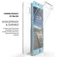 thumbnail image 5 of New 360-Degree Wrap [Full-Body Protection] Transparent Clear Case TPU Slim Cover [Built-In Screen Guard] for Samsung Galaxy Amp Prime 3, Galaxy Sol 3 (2018), 5 of 6