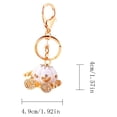 thumbnail image 3 of WRXMIJNHGSA Hangs Under $5 Colorful Diamond Encrusted Creative Alloy Key Chain Decoration Easter Cartoon Car Accessories Pendant Small Gift Rhinestone Sparkling Keychain Pendant Handbag, 3 of 9