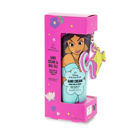Mad Beauty Disney Princess Hand Cream Jasmine, Lychee Scent, 1.69 fl oz