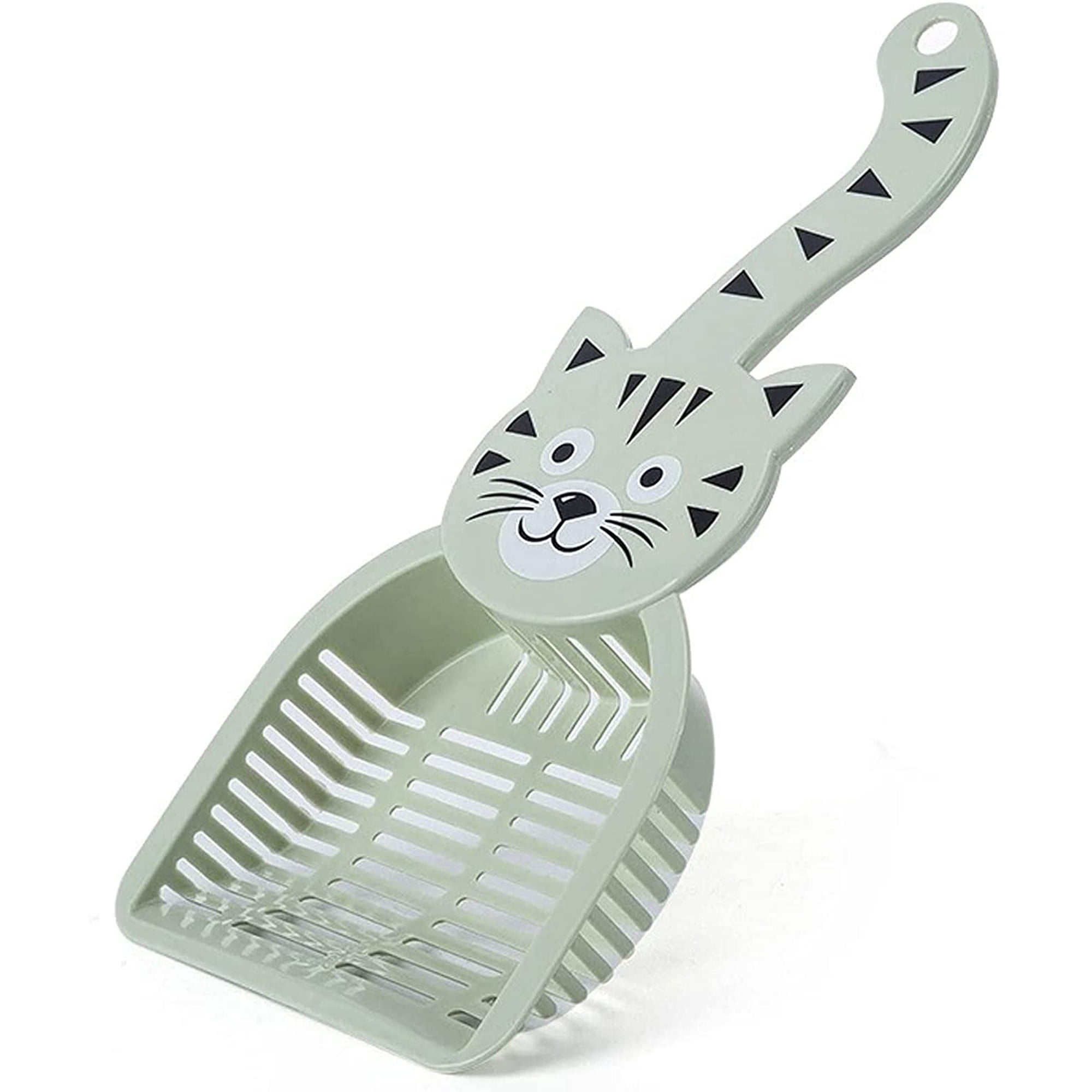 Cat Litter Scoop Beautiful Cat Litter Shovel Safe and Tasteless Environmentally Friendly Materials Color Green