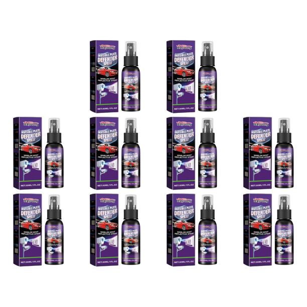Rociador Invisible Larga Duración Sth Plate Defender 30 Ml para La Mayoría Los Automóviles Verde