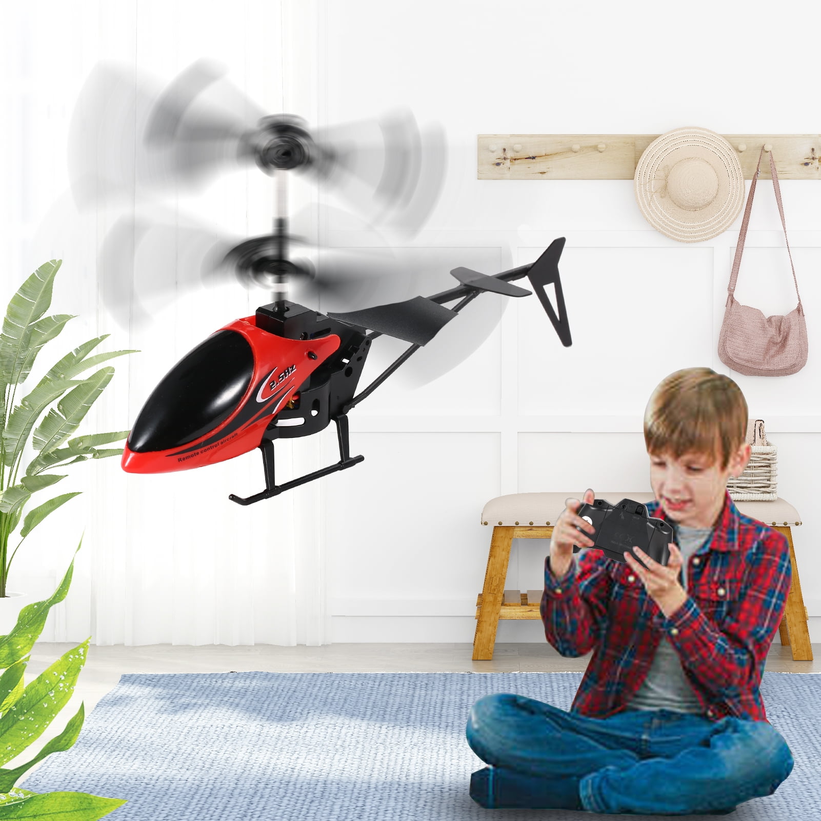 Universal - 2021 Nouveau et original Mini Mini RC Intelligent Fixed Height  Helicopter Jouets pour enfants Jouets sans pilote Aircar Cadeaux