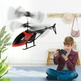Carevas RC Helicopter, Remote Control Helicopter Mini RC Toy Gift for