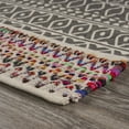 thumbnail image 3 of Ox Bay Vogue 3 ft. x 5 ft. Multi-color Ethnic Fusion Geometric Chindi Area Rug, 3 of 8