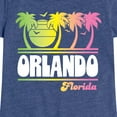 thumbnail image 3 of Instant Message - Orlando Florida - Youth Girls Fitted Short Sleeve T-Shirt, 3 of 6