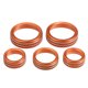 thumbnail image 1 of 5uds Centro Consola Audio Interruptor Perilla Cubierta para Ford Maverick Naranja, 1 of 1