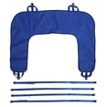 thumbnail image 2 of Patient Turning Sheet, Fixation Straps Positioning Bed Pad U Shape  for Moving, 2 of 7