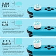 thumbnail image 3 of 6 uds tapa de agarre de pulgar pata de gato controlador de silicona funda de Joystick para interruptor NS OLED, 3 of 5