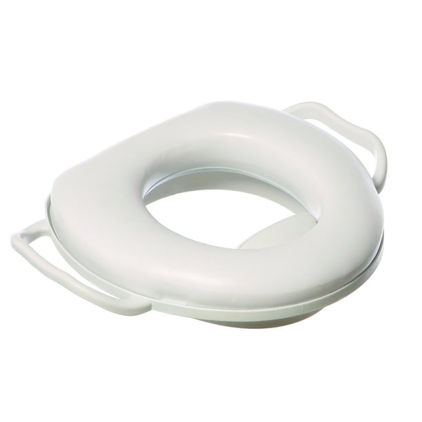Asiento para inodoro Dreambaby con acolchado suave y asas de agarre Wh