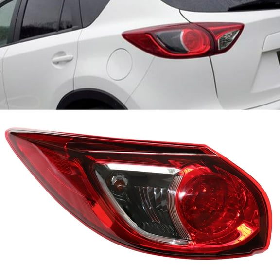 Rear Tail Light Cover Outer Brake Lamp Driver Side Taillight  Rear Left For Mazda CX-5 CX5 2013-2016