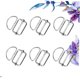 thumbnail image 5 of WASHWEPE 100Ud Anillos Hebillas Rodantes Plateadas Para Bolsos Mochilas Y Accesorios, 5 of 7