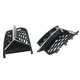 thumbnail image 3 of Rejilla frontal de 2 piezas 4K0807647B 4K0807648B 4K0807151A para S6 A6 C8 accesorios piezas de automóvil reemplaza al coche, 3 of 8