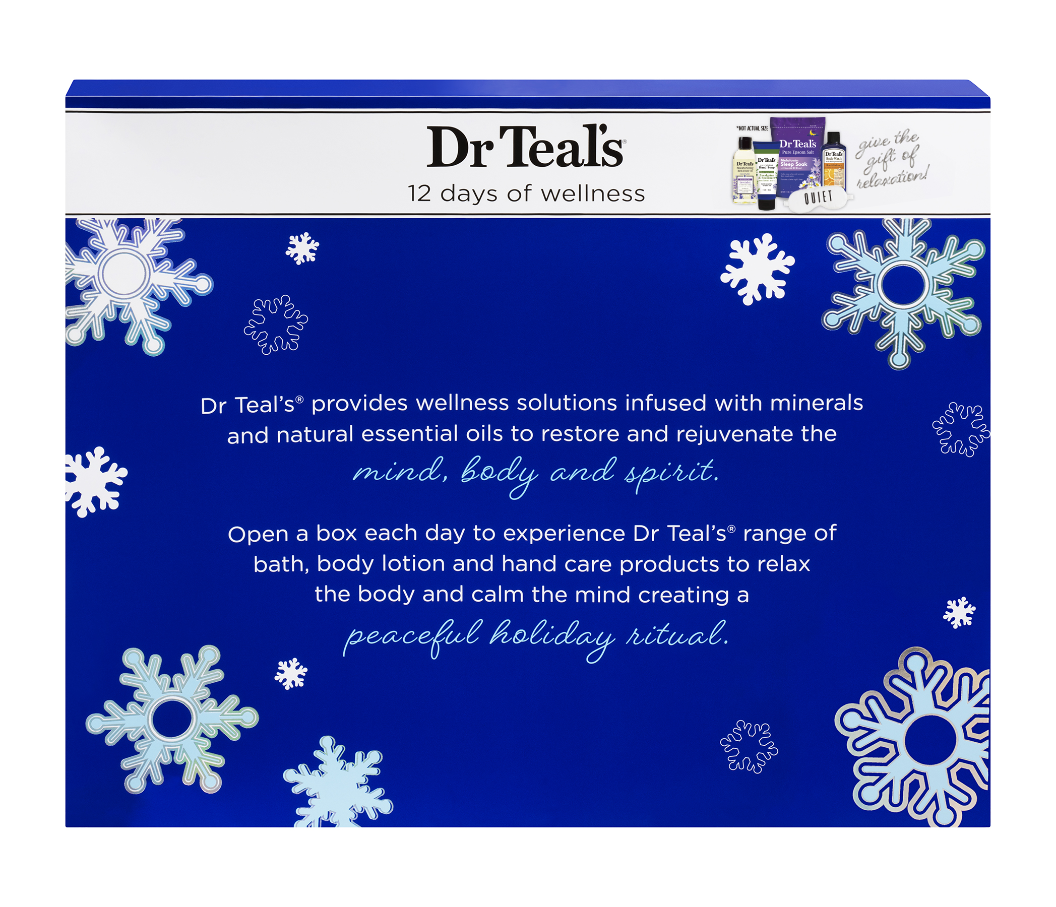 Dr Teal's Bath and Body Advent Calendar 12 Piece Gift Set - image 4 of 5