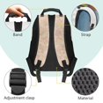 thumbnail image 4 of HUIACONG Cute Capybara School Backpack for Boys Girls Age 6-18 Large Capacity Water Resistant Bookbag for Elementary Middle High School Back to School Daily Use, 4 of 7