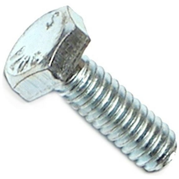 1/4"-20 x 3/4" Zinc Plated Grade 2 / A307 Steel Coarse Thread Hex Bolts HBHS-089