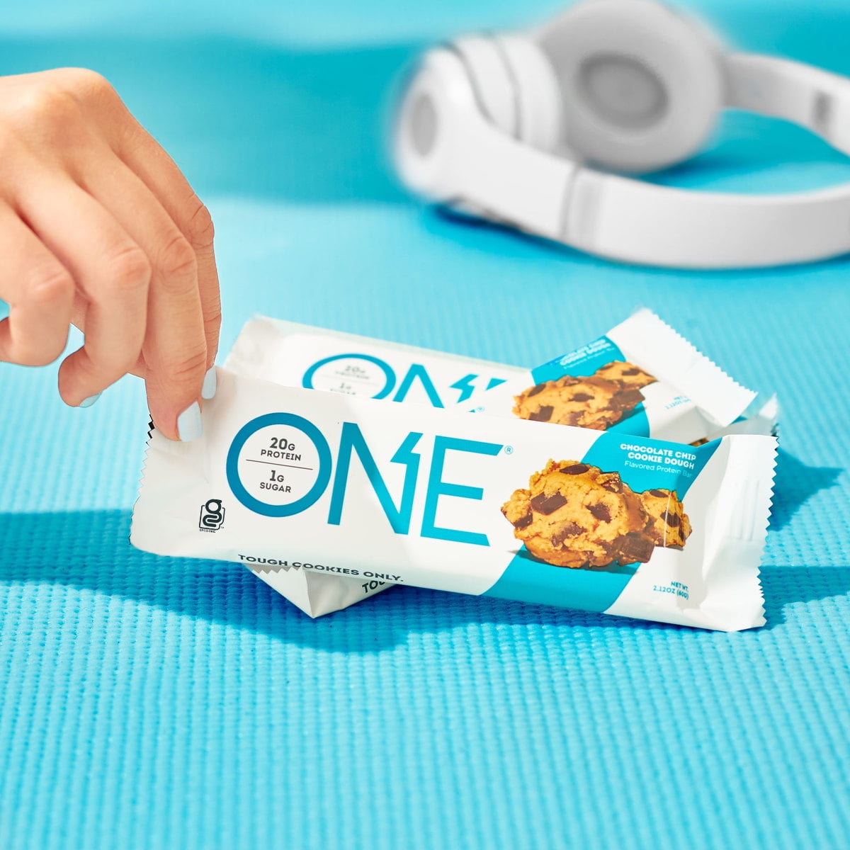 ONE Brands Protein Bar, Chocolate Chip Cookie Dough, 20g Protein, 12 Count