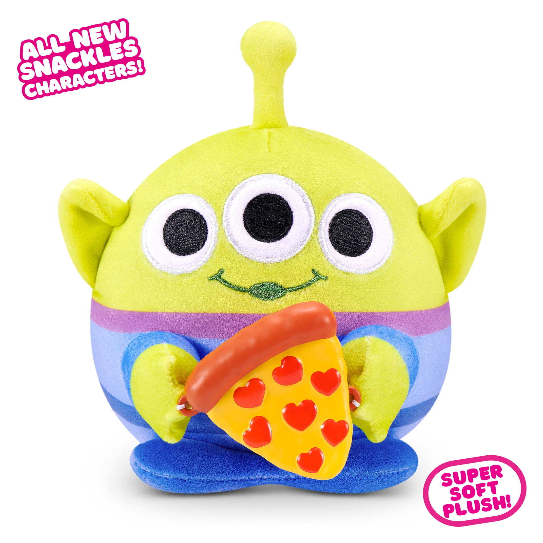 Snackles Disney 5-Inch by ZURU - Mystery Capsule with Ultra-Soft 5