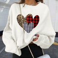thumbnail image 2 of Vedolay Womens Fall Tops Womens Long Sleeve Sweatshirts Crewneck Casual Loose Fall Clothes,WH1 S, 2 of 3