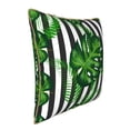 thumbnail image 2 of Kll Palm Greenery Decorative Throw Pillow Covers Velvet Soft For Couch Sofa Bedroom Living Room Outdoor -20"X20", 2 of 8