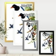 thumbnail image 4 of Designart 'Vintage Countryside Birds On Branch IV' Farmhouse Framed Art Print, 4 of 4