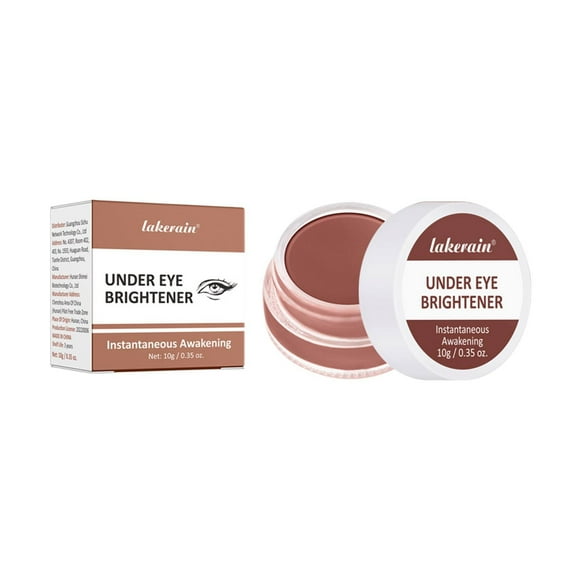 lakerain Under Brightener Concealer Hydrating Color Corrector for Dark Circles Lightweight Undereye Brightening with Shea Butter Smooth Blendable