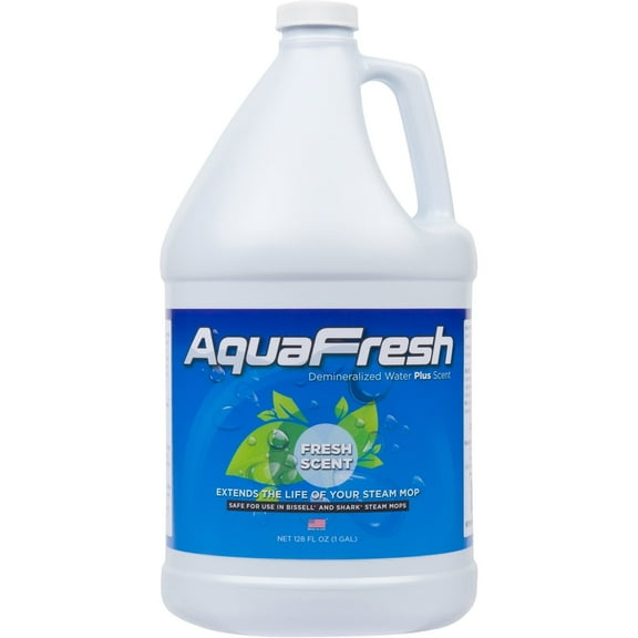 Demineralized Water Steam Mop Cleaning Solution - Premium Floor Cleaner Solution Compatible with Any Steamer Mop - 1 Gallon Best Value Steam Mop Solution - Fresh Scent | Made In USA