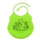 thumbnail image 2 of Babero suave para niños , babero de silicona para bebés, babero pequeño para Hipopótamo_verde, 2 of 7