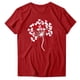 thumbnail image 2 of RKSTN Women's Valentine's Day Cotton T Shirts Oversized Crewneck Valentine Graphic Print Short Sleeve Shirt Pullover Tops Womens Casual Round Neck Plus Size Loose Fits Comfy Summer Baisc Tee Shirts, 2 of 8