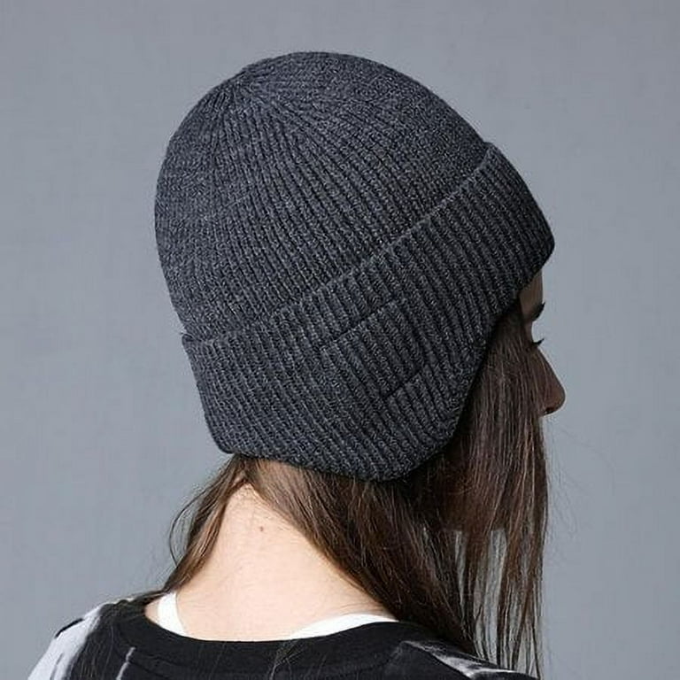 帽子 AEAE EARFLAP BEANIE [CHARCOAL] FW24_SEDONA_EAR_FLAP_BLACK_087