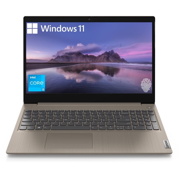 Lenovo Ideapad 3i Laptop, 15.6" FHD Display, 11th Gen Intel Core i3-1115G4, Webcam, HDMI, Wi-Fi, Fingerprint Read, Bluetooth, Windows 11 Home (20GB RAM | 1TB PCIe SSD, Almond)