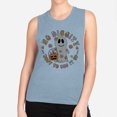 thumbnail image 2 of Bag it up Halloween Women's Muscle Tank 2X-Large Stonewash Denim, 2 of 5
