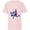 Soft Pink, variant on Star Wars The Clone Wars Ahsoka Tano Pink Galaxy - Short Sleeve T-Shirt for Kids - Customized-White