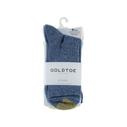 Goldtoe Edition Women’s Modern Mid-Crew Socks, 6-Pack, Shoe Sizes 6-9