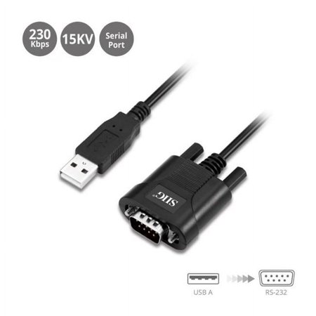 UPC: 0662774042602 | SIIG 1-Port Industrial USB to RS-232 Cable