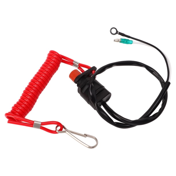 Interruptor De Parada De Emergencia Para Motor De Barco, Cordón De Seguridad ABS Para T15 F2.5 F4 F5 F6