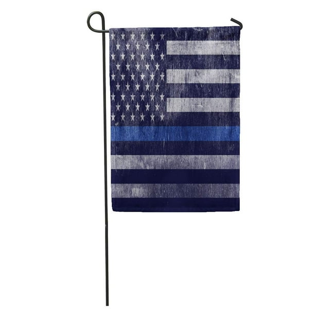KDAGR Police Aged Law Enforcement Support Flag Thin Blue Line Stripe