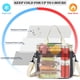 thumbnail image 3 of Lunch Box BAGNN, bolsa térmica expandible, aislante, 16 L, gris, 3 of 9