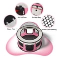 thumbnail image 3 of LAKWAR Large Pet Playpen for Dogs & Cats, 36"/90CM Diameter 23"/60cm Height Pet Playpens Foldable Portable Indoor Outdoor House Exercise Pen with Carrying Case for Cat Puppy Rabbit,Pink, 3 of 6