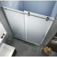 thumbnail image 6 of Aston SDR978FRUW.UC-BG-6080 Langham Xl 80" High X 60" Wide Sliding Frameless Shower Door -, 6 of 7