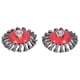 thumbnail image 4 of Broca de rueda de alambre de acero, herramienta de pulido, accesorios de amoladora angular con rosca M14, 4 Uds., 4 of 10