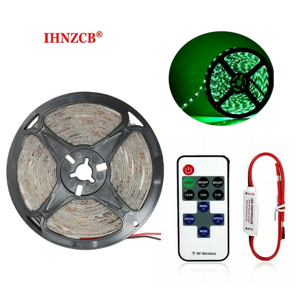 IHNZCBT Green 16.4ft LED Strip Lights Kit Boat Light Yacht Marine Deck Bow Pontoon  Waterproof  12V 5m