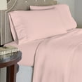 thumbnail image 2 of Pointehaven Flannel Deep Pocket Set with Oversized Flat Sheet, King, Rose Quartz, 2 of 7