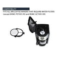 (6) Premium Replacement Charcoal Water Filter Disks for All Mr. Coffee