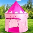 thumbnail image 2 of Juega Tent Play22 Princess Castle Pink con estrellas que brillan en la oscuridad, 2 of 8
