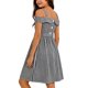 thumbnail image 5 of Vestido de Fiesta de Navidad de Niñas Color Sólido Suave Cuello Redondo Fino Correa de Hombro Vestido Superior para Niños Manga Corta Estilo Lindo Vestido de Navidad Niña Bebé, 5 of 6
