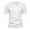 White, variant on SwiftWear Men's Muscle Slim Henley Shirts Summer Basic Solid Lightweight Tees Tops Workout Shirts for Men, White-3XL
