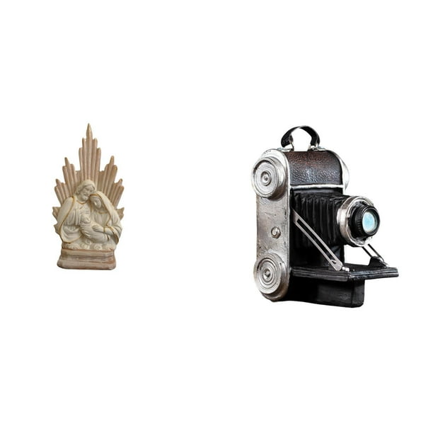 Estatua católica,Colección de estatuas y figuritas de adornos,Escultura católica de la Santísima Virgen María,Estatua de cámara,Figura coleccionable de modelo de estatua de cámara